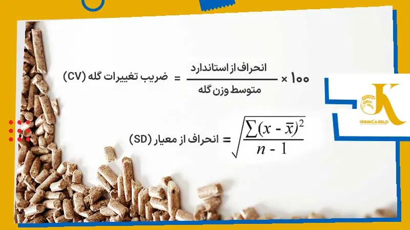 ضریب تغییرات گله cv